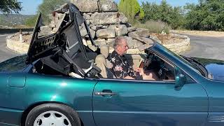 1994 Mercedes Benz SL500 - Soft Top Down Operation