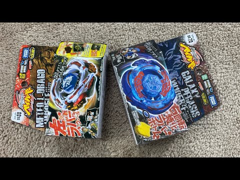 Meteo L-Drago LW105LF and Galaxy Pegasus W105R2F Beyblade LEGENDS Unboxing & Review! - #Beyblade