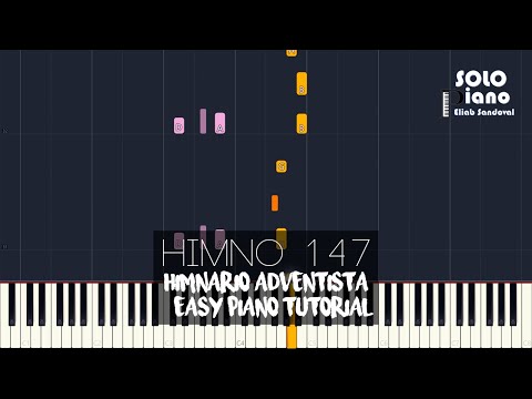 HIMNO 147 - A Dios sea gloria | Easy Piano Tutorial + Partitura