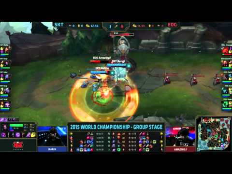 SKT T1 Vs EDG 09.10.2015