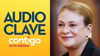 "LE PASÓ UNOS PALITOS": El audio clave en formalización de ex jueza Vivanco - Contigo en la Mañana