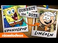 How to get from SPONGEBOB to LINCOLN! 📌 | Connect the Dots