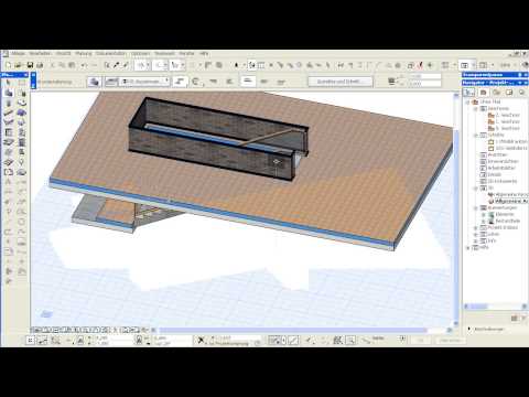 Archicad 16 Mini Tut  Geländerdes Treppenmachers mit Profilmanager übernehmen