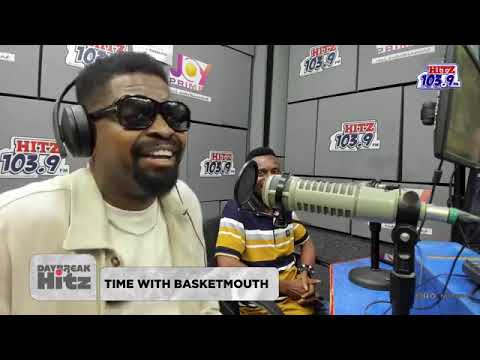 Basketmouth storms Hitz FM | Talks about retirement, skits, life and branding in the comedy world