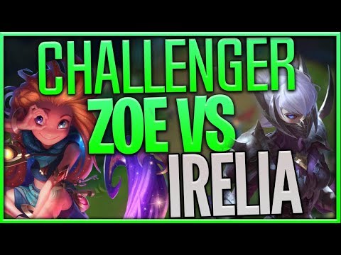 CHALLENGER ZOE VS MID IRELIA HOW TO WIN ANY MATCH-UP!!!