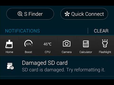 How to Fix Damaged SD Card on Samsung Smart Phone