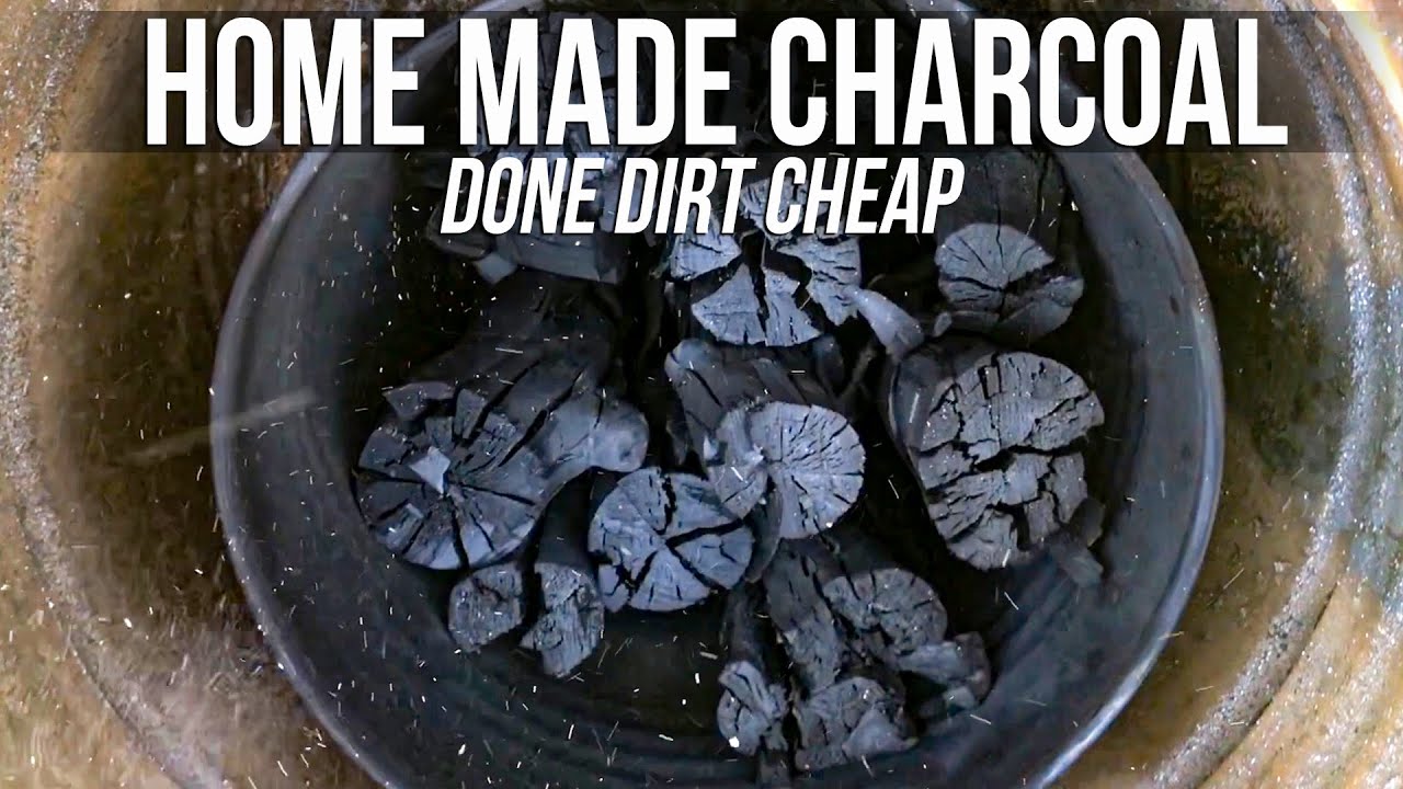 Home-made Charcoal, Done Dirt Cheap