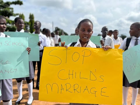 Girls Parliament to end child marriage in Uganda