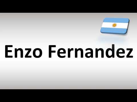 How to Pronounce Enzo Fernandez (Argentina Footballer)
