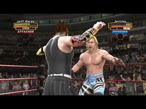 WWE LEGENDS OF WRESTLEMANIA: JEFF HARDY VS CHRIS JERICHO #WWE #AEW #GAMEPLAY #PS3