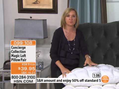 Concierge Collection Magic Loft Bed Pillow Pair  Queen