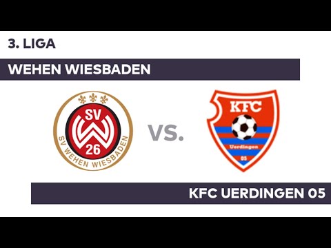 SV Wehen Wiesbaden vs KFC Uerdingen 25. Spieltag 3. Liga 22.02.2021