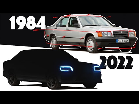 Mercedes-Benz 190E Redesign - What if it was made TODAY?