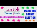 Barney Friends An Adventure In Make Believe Season 2 Episode 15 Mario And Barney Reaction
