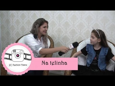 Entrevista do SC Fashion Kids e Teens para TV Gaspar