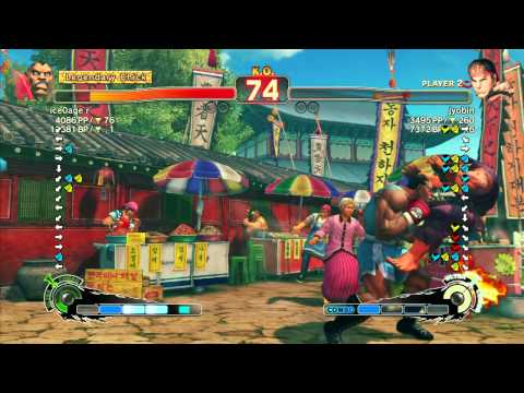 SSF4 AE: ice0age r (Boxer) vs jyobin (Ryu) - Ranked Match (720p HD)