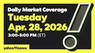 Yahoo Finance Live: S&P, Nasdaq slump on OpenAI report, Iran war noise | Apr. 28, 2026
