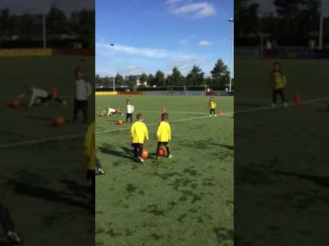 ING voetbal clinic bij Reiger Boys 2016