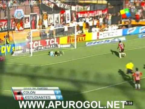 Colón de Santa Fe vs Estudiantes de la Plata (3-3) Torneo Final 2013 Fecha 4