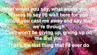 The Last Thing By Transmit now - Lyric Video