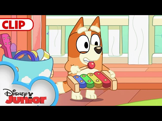 Bluey Season 1 Episode 1 "Magic Xylophone" Episode Clip | @disneyjr​ | Bluey