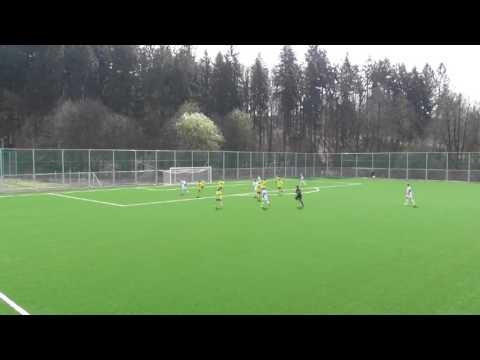 Sestřih branek FC FASTAV Zlín U15 - FCB U15 1:5 (1:2)