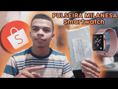 Pulseira Milanesa Para Smartwatch Apple Watch W26 X7 X8 T500 Iwo 12 13 16 | SHOPEE BRASIL