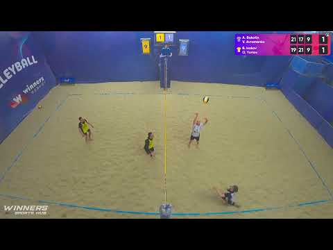 22:10 A. Bakotin / V. Avramenko - B. Isakov / O. Yurtov 17.03.2023 | Winners Beach Volleyball