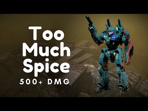 Too Much Spice | 500+DMG 1 Kill Phoenix Hawk | Mechwarrior Online