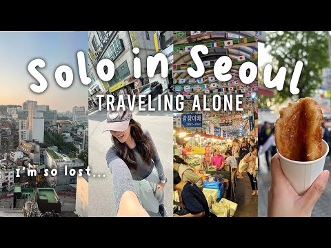 Korea Travel Vlog: Traveling ALONE to Korea 2023
