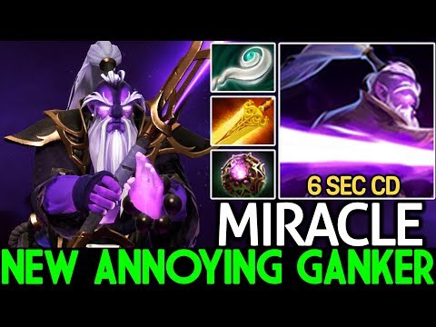 MIRACLE [Void Spirit] New Annoying Ganker Nonstop Spam Skill 7.23 Dota 2