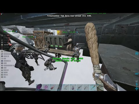 We CAGED Them All & Started WIPING Their Ice Cave! | ARK Official PvP