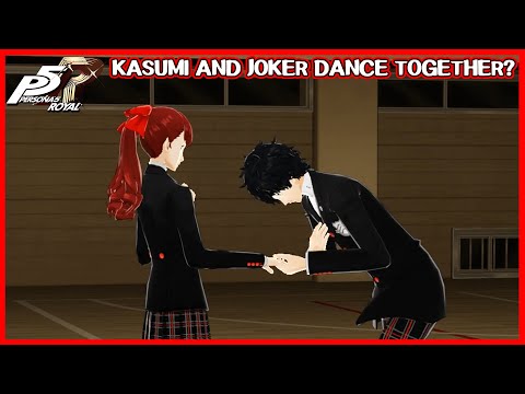 Unused Kasumi and Joker dancing together? - Persona 5 Royal