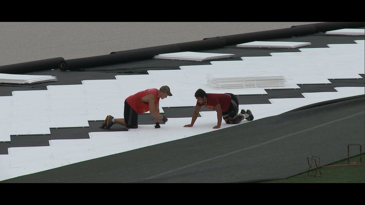 Missouri S&T's new artificial turf