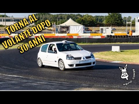 TORNA A GUIDARE AUTO DA CORSA DOPO 30 ANNI - Test a Castelletto con CLIO N3 pre Rally di Vance