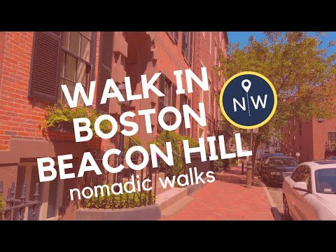 4K walking tour of HISTORICAL Beacon Hill Boston Massachusetts - Nomadic Walks