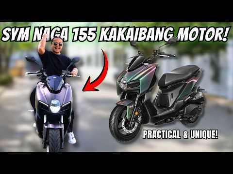 SYM NAGA 155 Kakaibang Motor! Practical & Unique!