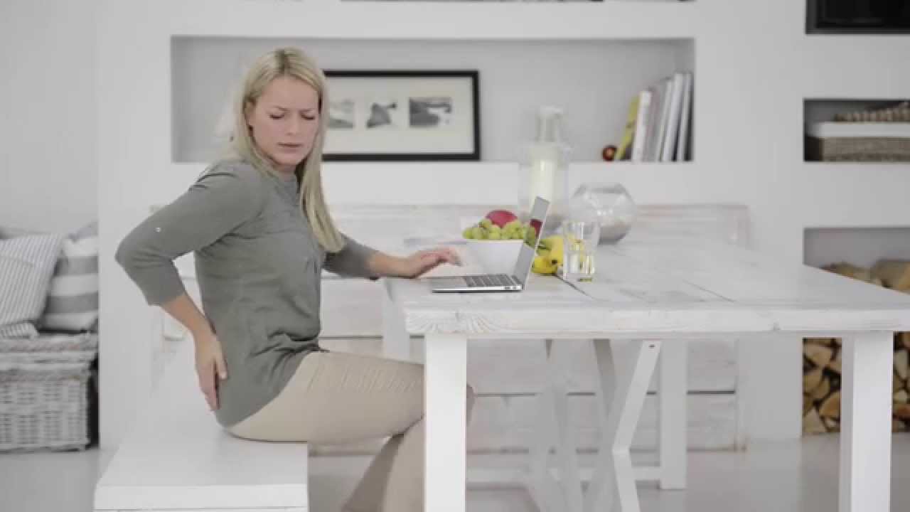 SISSEL Sitzkissen Sitfit Plus azur-blau Ø 37 cm, 1 Stück