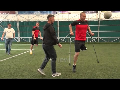 Sfidojnë kufizimet me futboll, krijohet në Lezhë ekipi i të Amputuarve