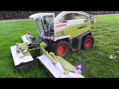 Grass cutting/ gras mähen next level Claas Jaguar 900