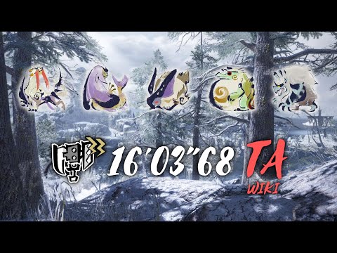 [MHRise Switch]Frost Bites - Switch Axe (TA Rules) - 16'03'68 - With Commentary