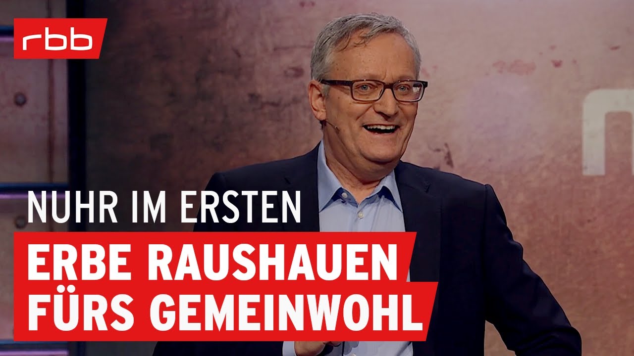 Frank Lüdecke: Erbschaftssteuer – Ist das gerecht? | Nuhr im Ersten | Comedy