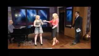 Hollie Cavanagh - Live! with Kelly - &quot;Bleeding Love&quot;
