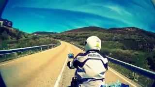 preview picture of video 'Puerto de Leitariegos may 2014. Suzuki V-Strom 650 2007. SJ1000.'