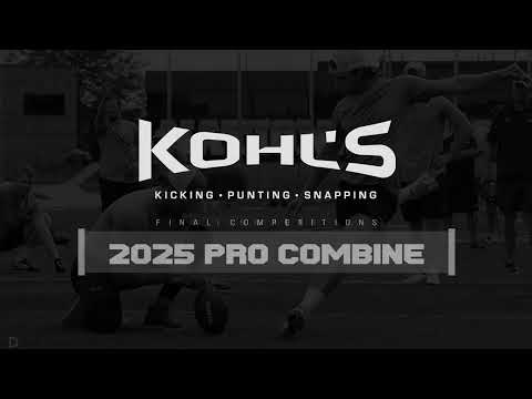 Jake Verity 2025 Kohls Pro Combine FG Champion