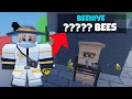 I Got the MOST BEES in a Beehive in Roblox BedWars (BEEKEEPER KIT)