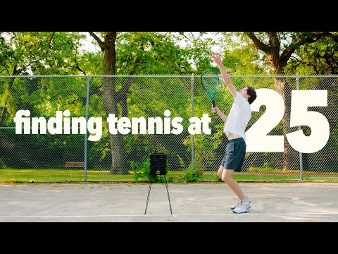 picking up tennis at 25 | a year in