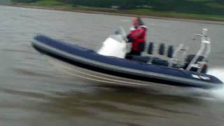 preview picture of video 'RIBCRAFT 5.3 FUN  IN CARMARTHEN BAY JULY 2010.mp4'