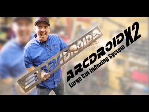 Now cut bigger with the ArcDroid™ X2 Large Cut Indexing System