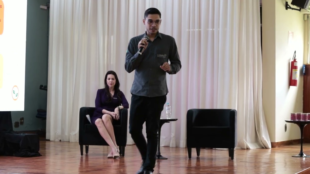 Palestra de João Vitor, Líder de Qualidade da Laborsan Agro - Encontro Regional de ESG